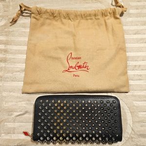 Authentic Christian Louboutin Panettone Zippy Wallet